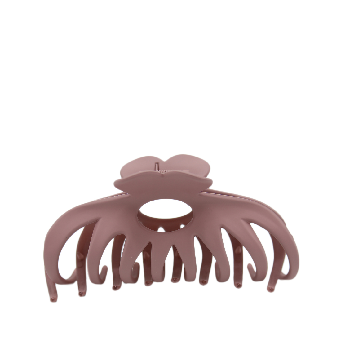Matte hair claw clip