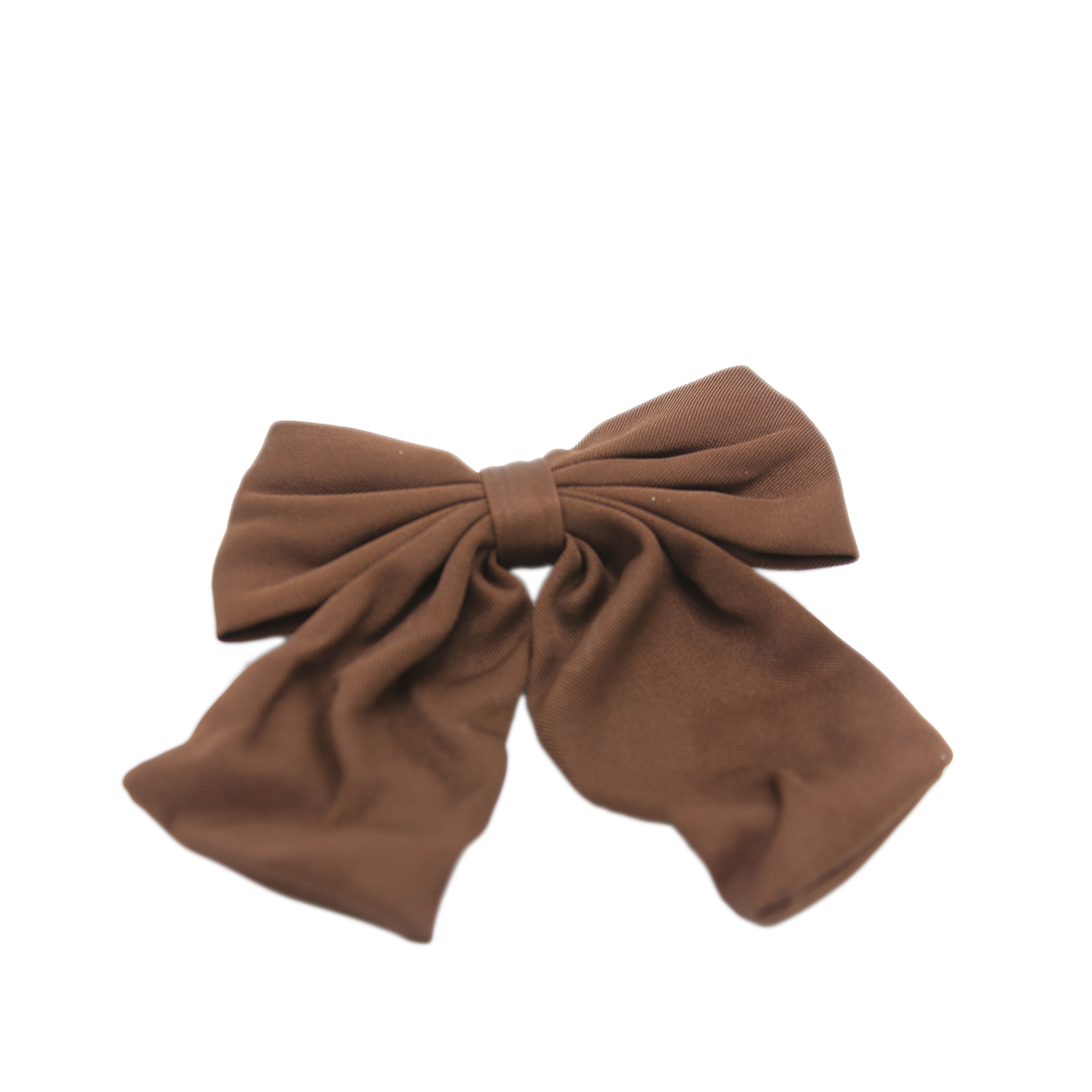 Hair bow with a textured finish