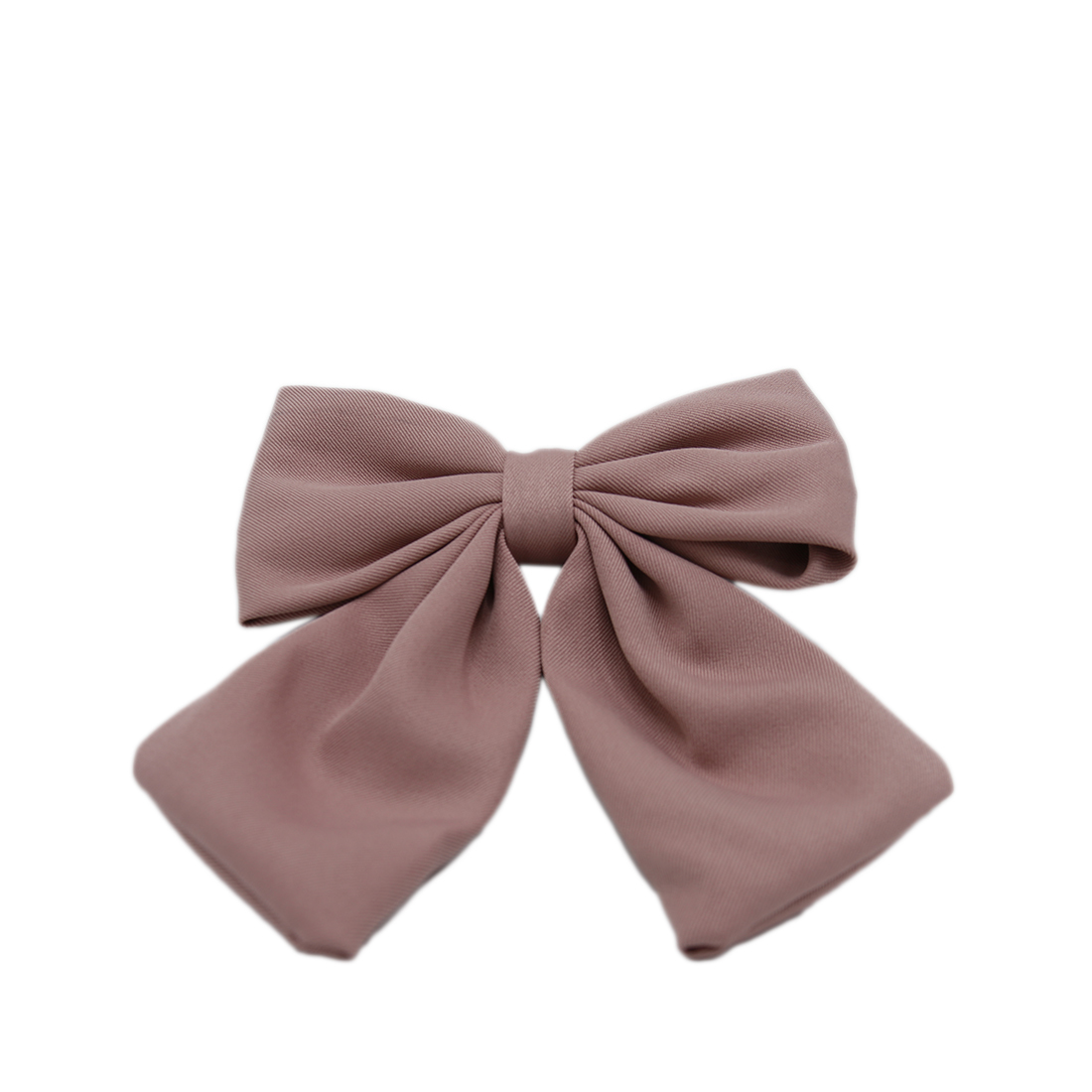 Hair bow with a textured finish