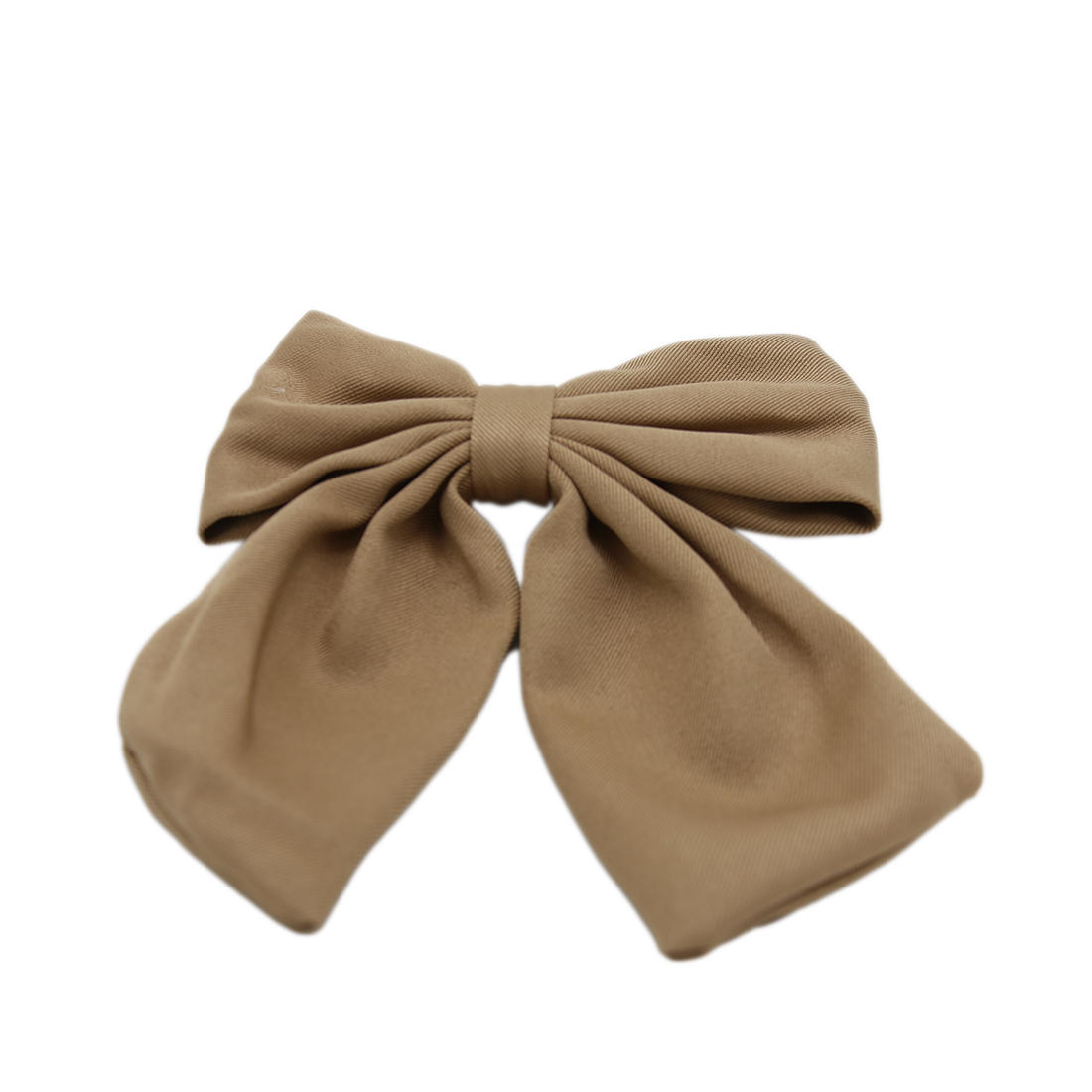 Hair bow with a textured finish