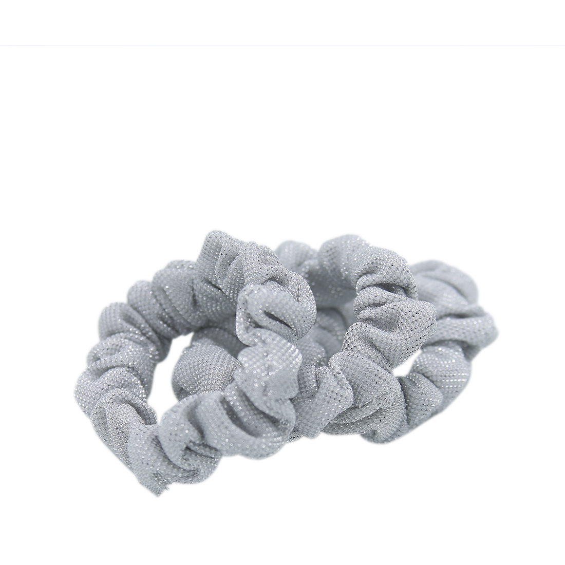 Shimmering scrunchie
