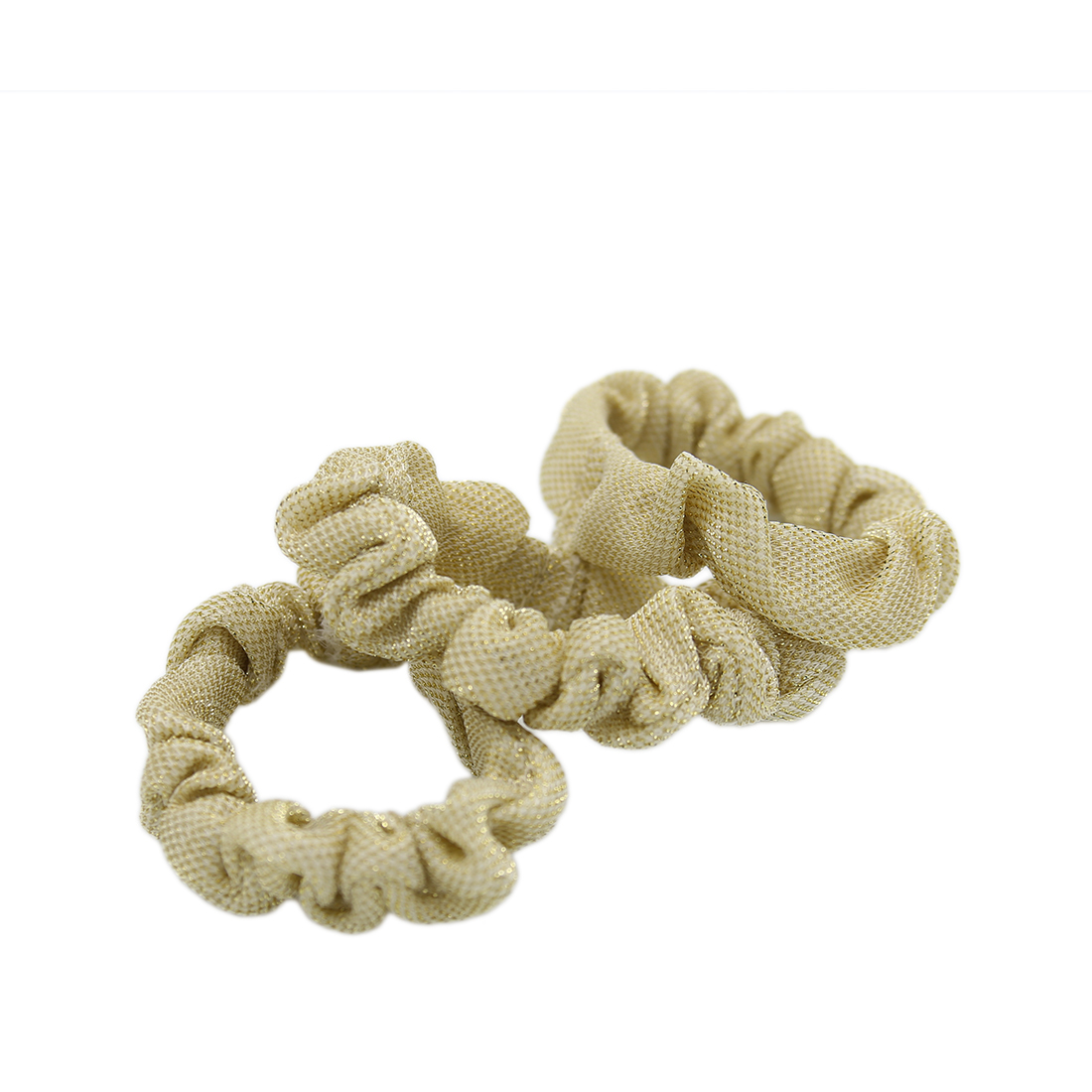 Shimmering scrunchie
