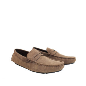 Suede with top stitching design