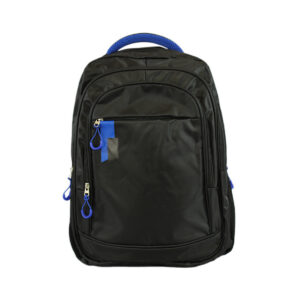 Black Multi-Colour Touch Backpack