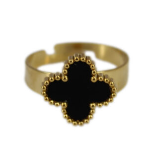 S. Steel single black clover