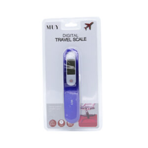 Compact digital luggage scale for easy travel weighing