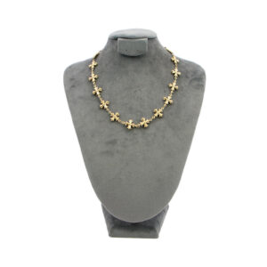 Elegant stainless steel necklace for women with durable shine and timeless style