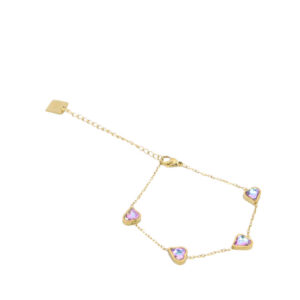 Durable stainless steel bracelet for women with lasting shine and elegant finish