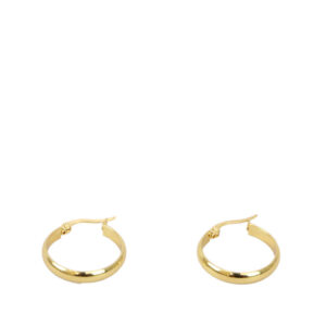 Stainless steel earrings with a sleek finish for everyday wear.