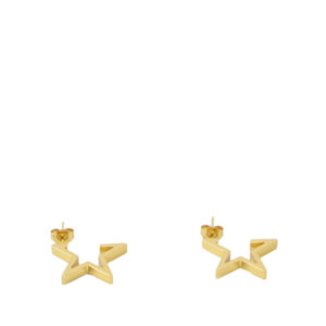Stainless steel earrings with a sleek finish for everyday wear.