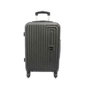 Expandable suitcase with smooth spinner wheels