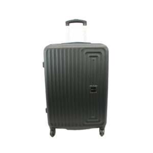 Expandable suitcase with smooth spinner wheels