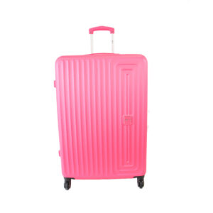 Expandable suitcase with smooth spinner wheels