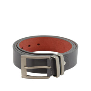 Plain Silver Buckle Belt