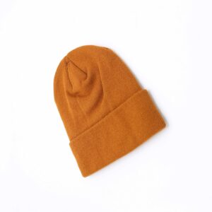 Autumn winter solid colour knit wool Beanies