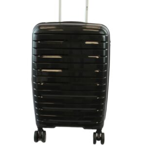Sleek, lightweight hardshell luggage with smooth spinner wheels