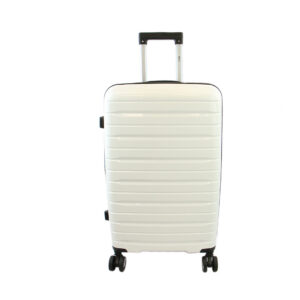 Sleek, lightweight hardshell luggage with smooth spinner wheels