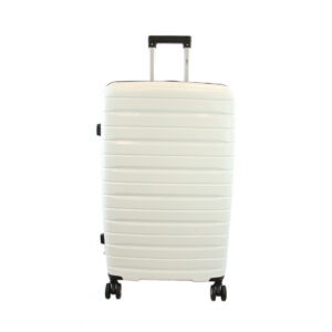 Sleek, lightweight hardshell luggage with smooth spinner wheels