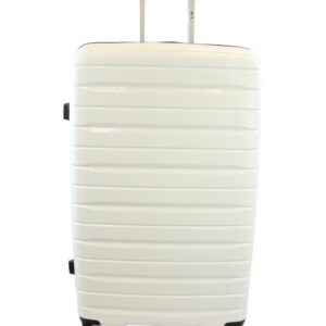 Sleek, lightweight hardshell luggage with smooth spinner wheels
