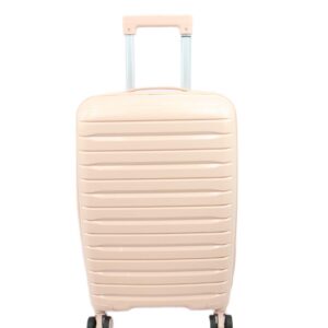 Sleek, lightweight hardshell luggage with smooth spinner wheels