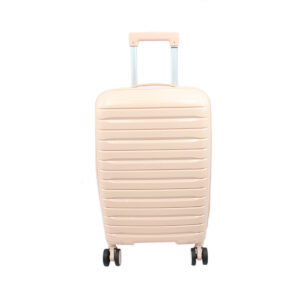 Sleek, lightweight hardshell luggage with smooth spinner wheels