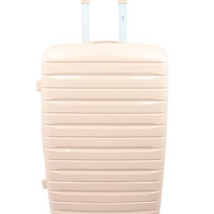 Sleek, lightweight hardshell luggage with smooth spinner wheels