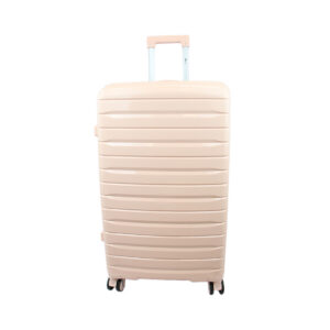 Sleek, lightweight hardshell luggage with smooth spinner wheels