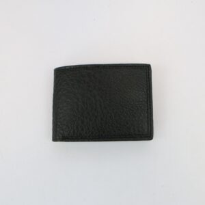 Slim fold design with everyday card and cash storage mens wallet