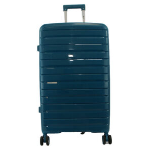 Sleek, lightweight hardshell luggage with smooth spinner wheels