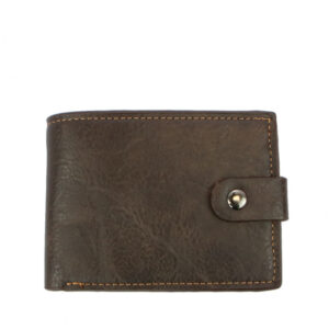 Compact fold design with card and cash storage mens wallet