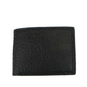 Slim fold design with everyday card and cash storage mens wallet