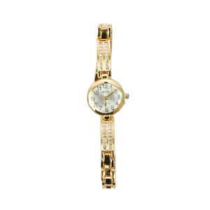 Women quartz wrist watch with decorative strap detail for everyday and occasion wear.