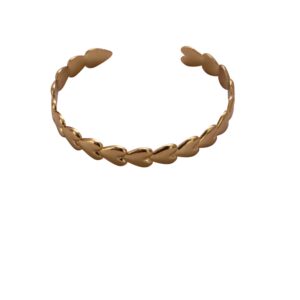 Classic Gold-Plated Stainless Steel Bracelet