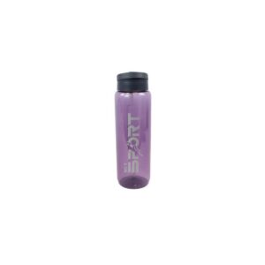 Water bottle with built-in straw lid, lightweight and suitable for everyday use.