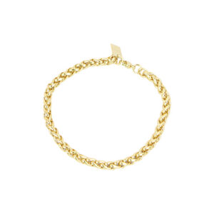 Stainless Steel Braided Chain Bracelet