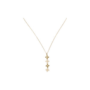 Floral Cluster Pendant Necklace