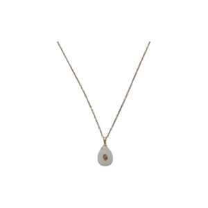 Moonstone Drop Pendant Necklace