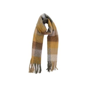 Soft Brushed Block Scarf