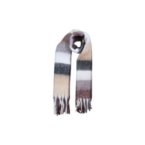Chunky Stripe Fringe Scarf