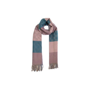 Elegant Monogram Tassel Scarf