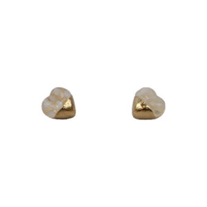 Pearl Accent Stud Earrings