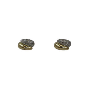 Crystal Shell Stud Earrings