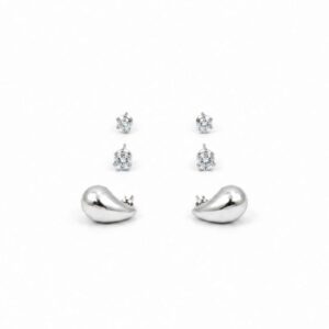 Pearl Shell Stud Earrings