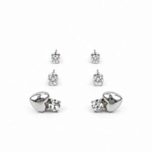 Crystal Bow Drop Earrings