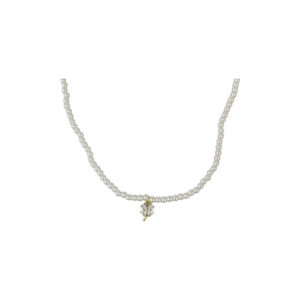 Elegant Pearl Chain Necklace