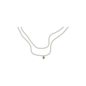 Double Strand Pearl Necklace