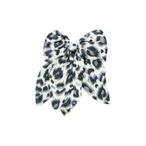 Leopard Print Hair Bow
