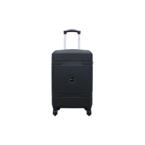 Ribbed Hardcase Trolley Small Suitcase