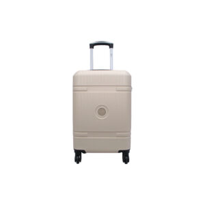 Ribbed Hardcase Trolley Small Suitcase